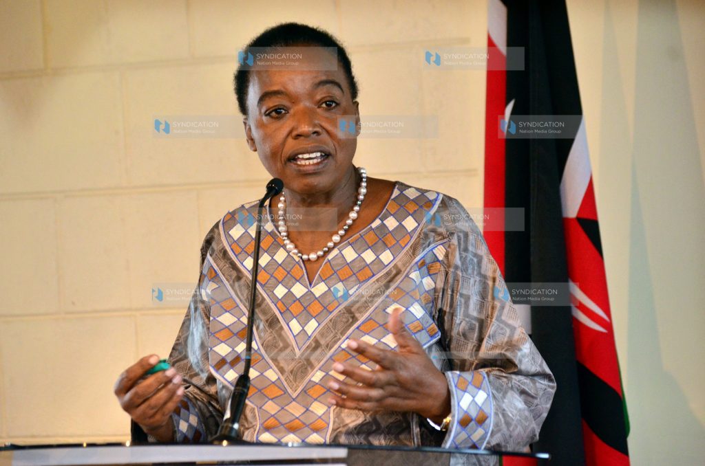 Ministry of Foreign Affairs, Cabinet Secretary Monica Juma