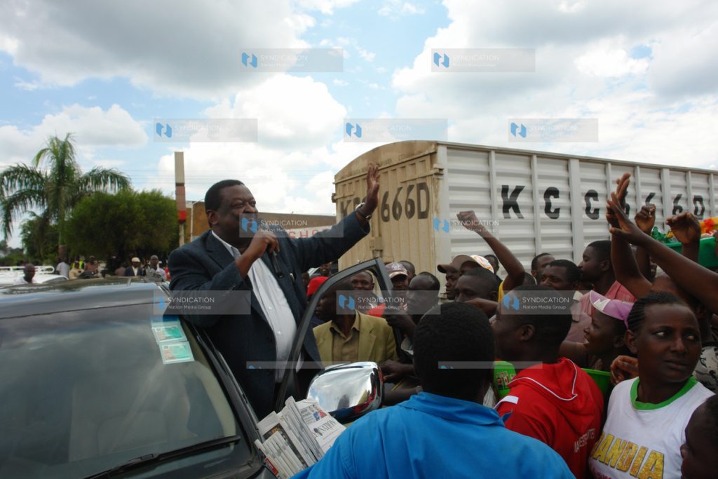 Amani National Congress party leader Musalia Mudavadi