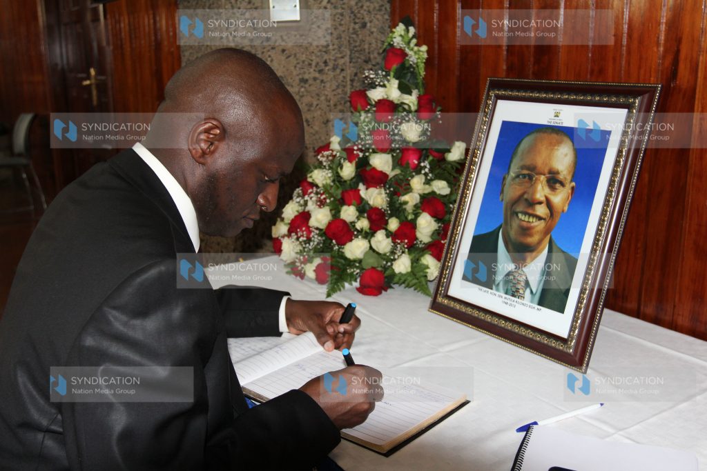 Kericho Senator Charles Keter