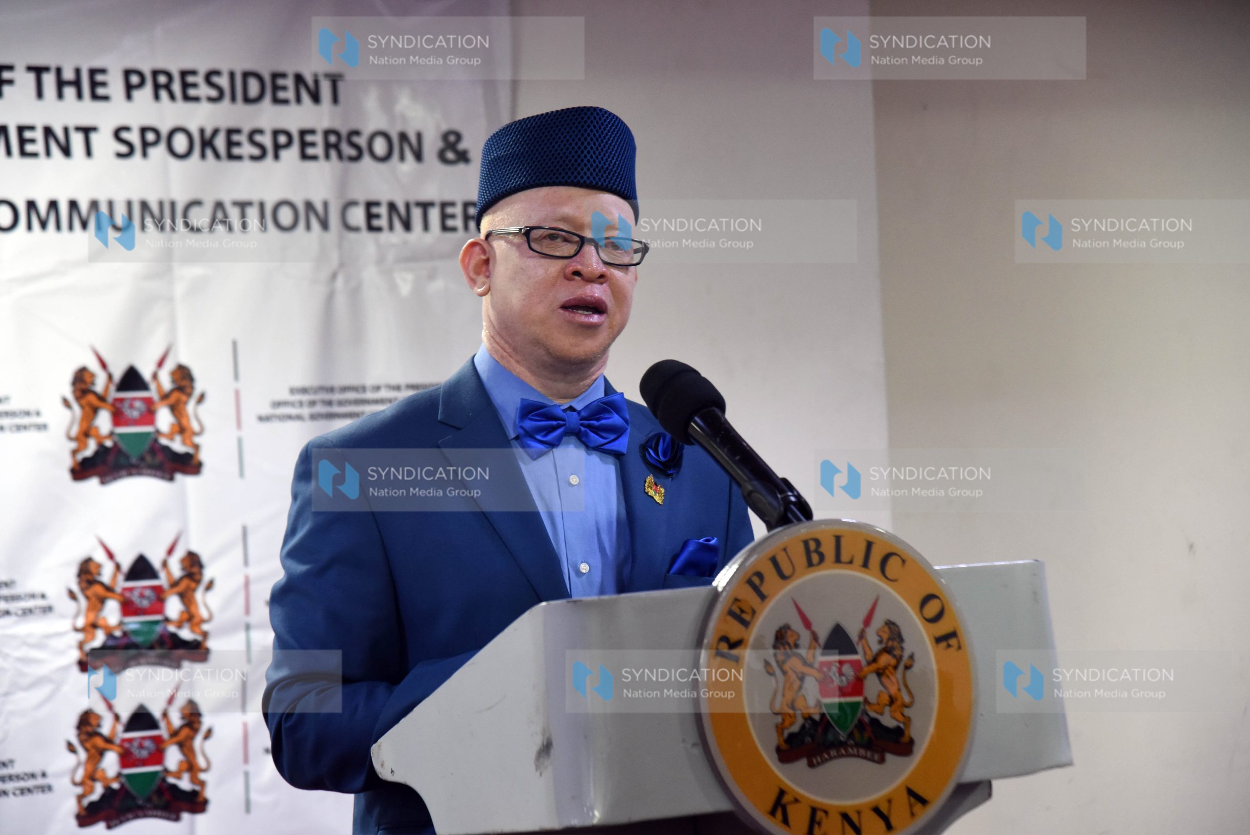 Government Spokesperson Isaac Mwaura