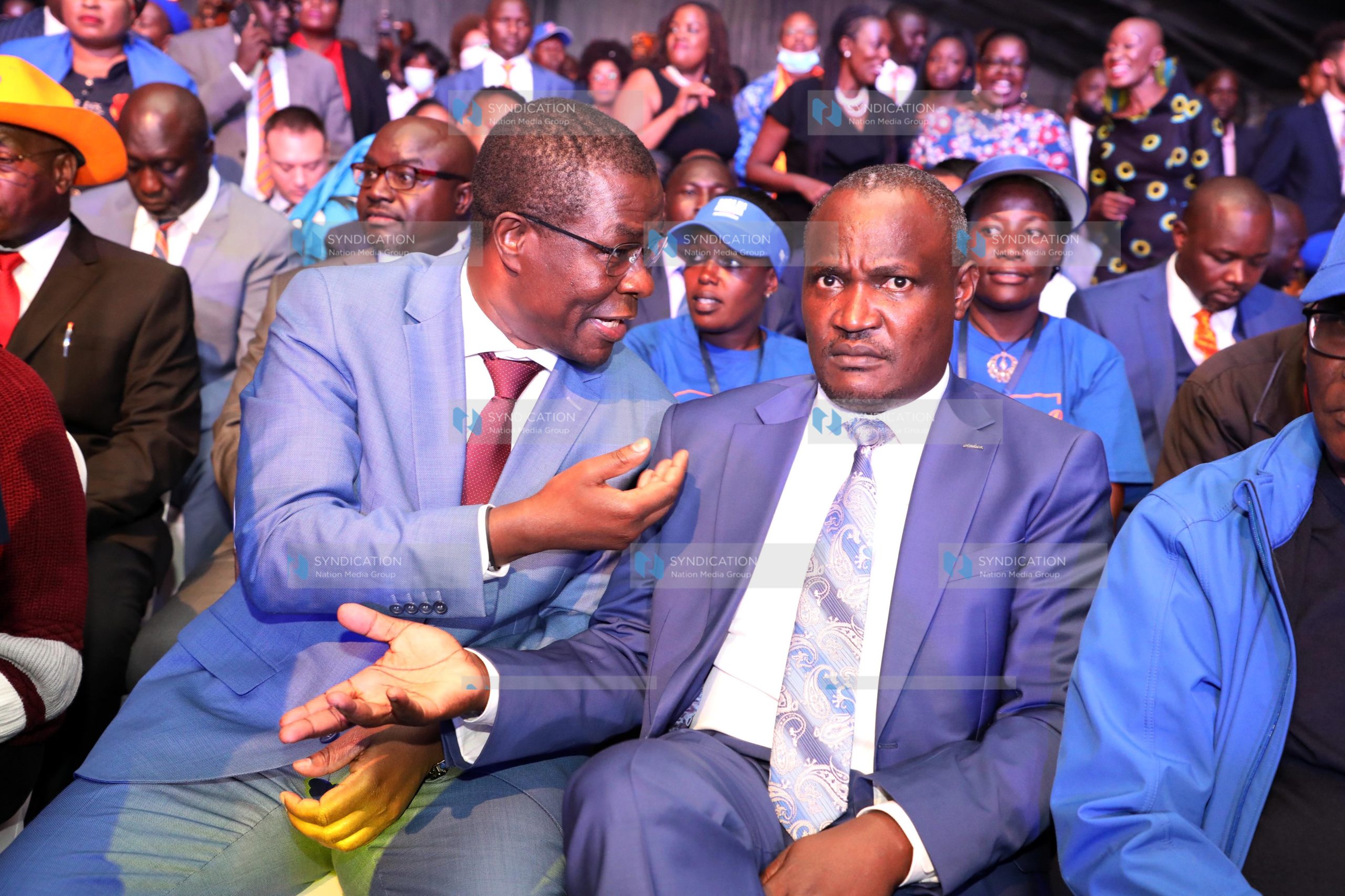 Suba South MP John Mbadi and Ugunja MP Opiyo Wandayi