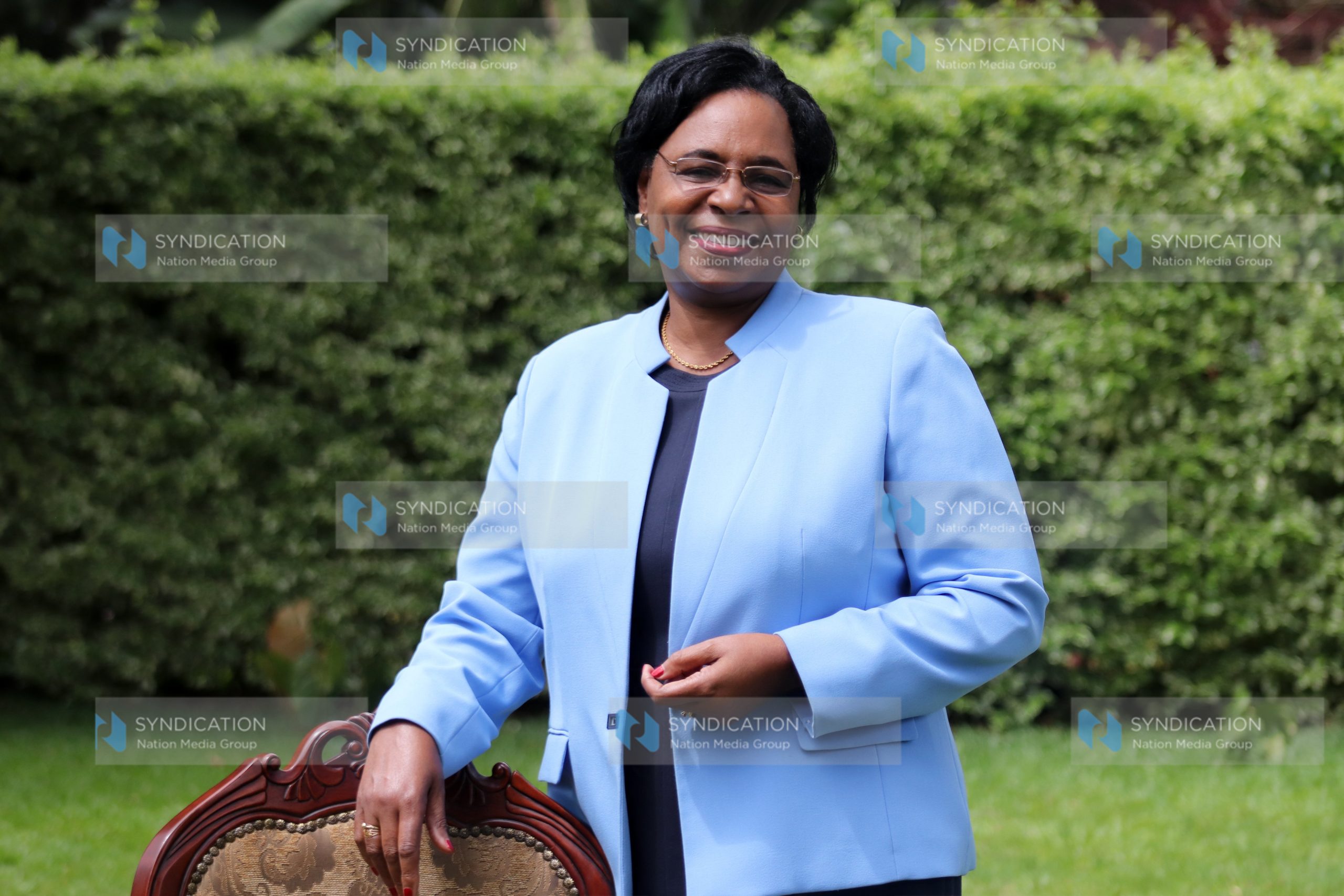 Public Service and Gender Cabinet Secretary Margaret Kobia