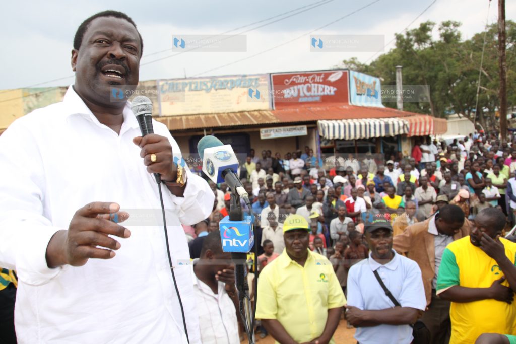 Presidential campaigns: United Democratic Forum party presidential hopeful Musalia Mudavadi