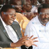 Deputy Prime Minister Musalia Mudavadi and Justice and Constitutional Affairs Minister Eugene Wamalwa