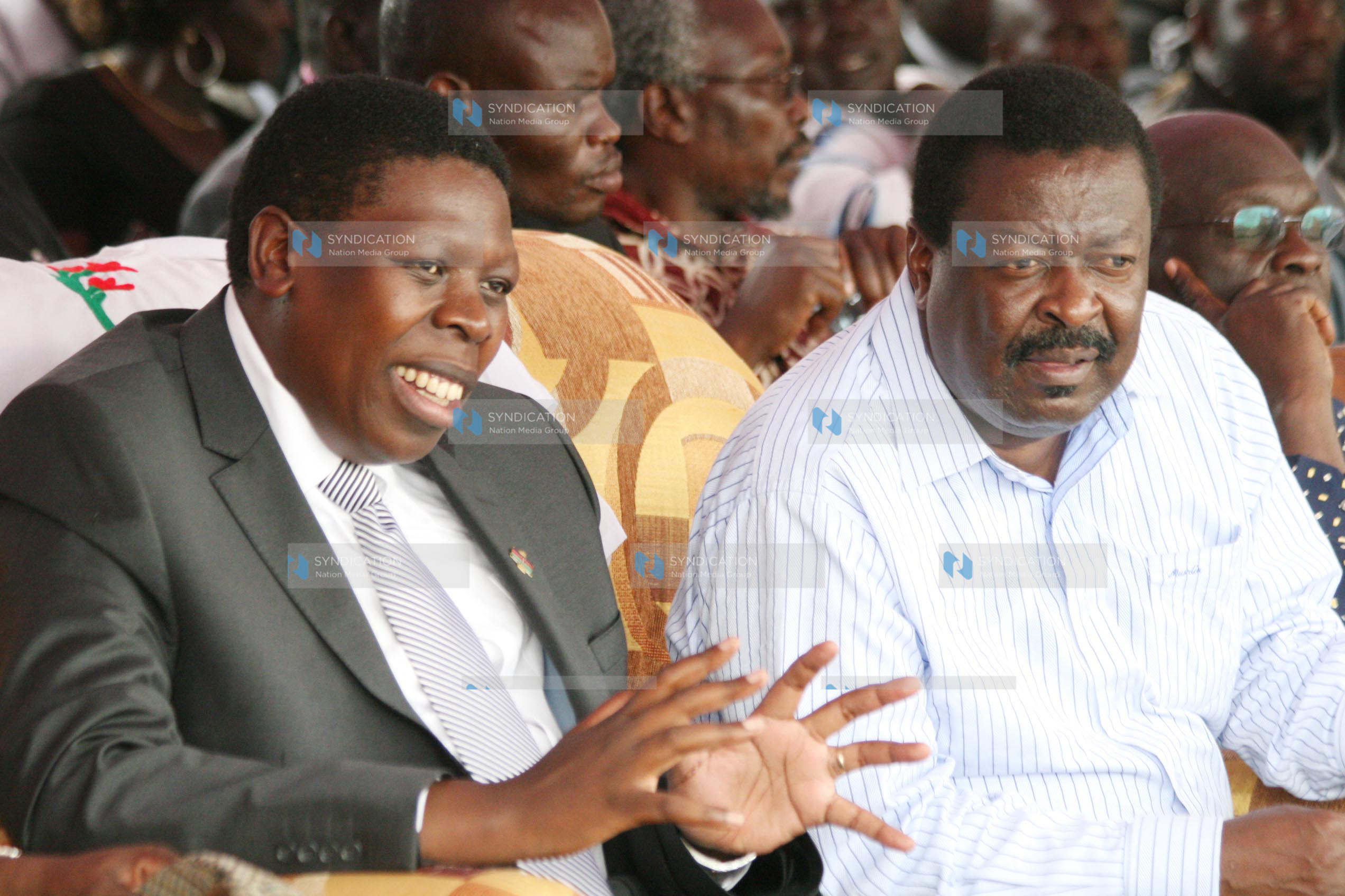 Deputy Prime Minister Musalia Mudavadi and Justice and Constitutional Affairs Minister Eugene Wamalwa