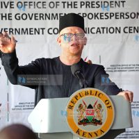 Government Spokesperson Isaac Mwaura