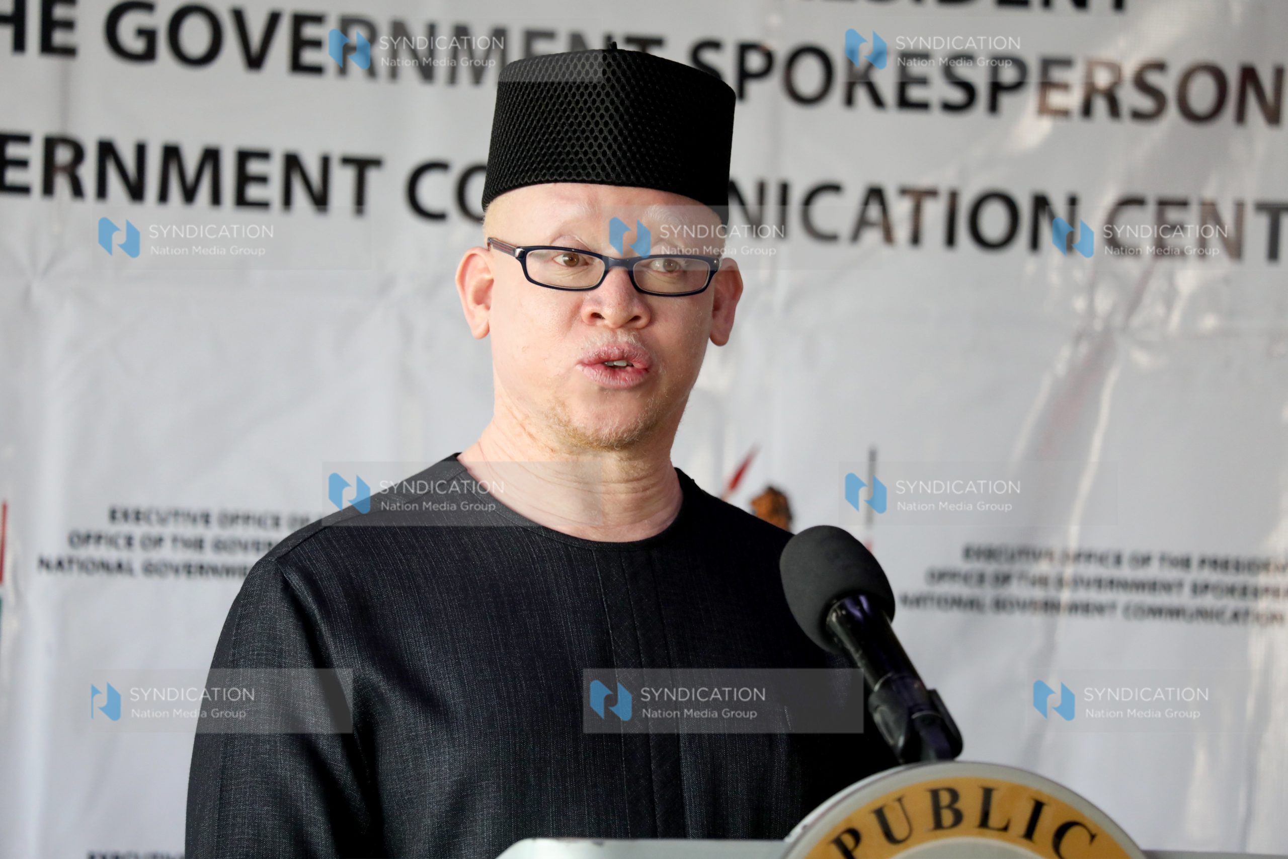 Government Spokesman Isaac Mwaura