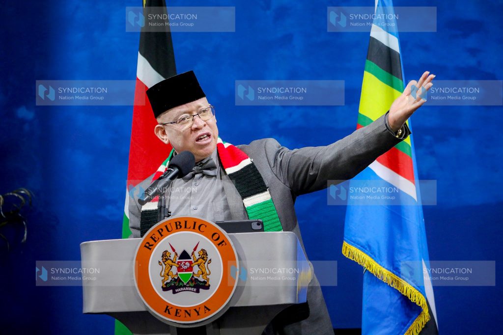 Government Spokesperson Isaac Mwaura