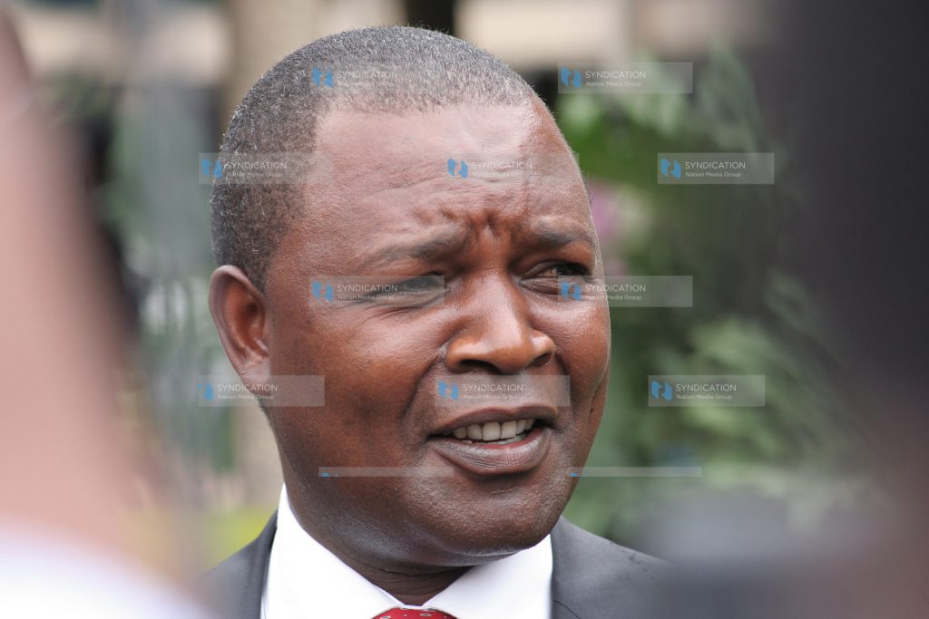 Central Bank governor Prof Njuguna Ndung'u