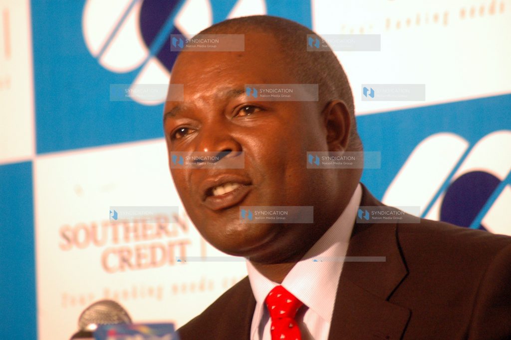 Central Bank of Kenya Governor Prof Njuguna Ndung'u