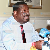 The acting chair of the National Economic and Social Council (NESC) and Minister for Local Government Musalia Mudavadi