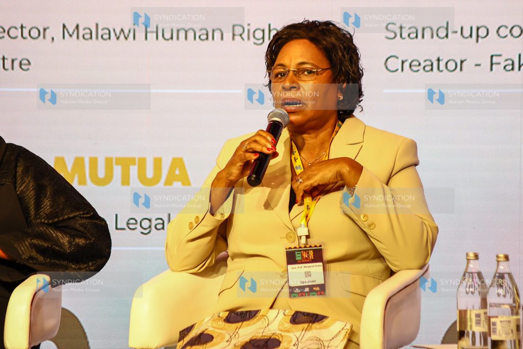Former Gender Cabinet Secretary Prof Margaret Kobia