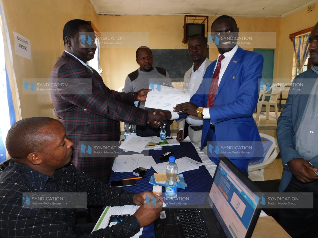 John Methu, the Maendeleo Chap Chap candidate for Senator in Nyandarua County