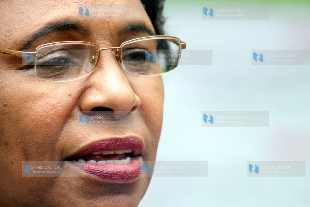 Public Service, Youth and Gender Cabinet Secretary Prof Margaret Kobia