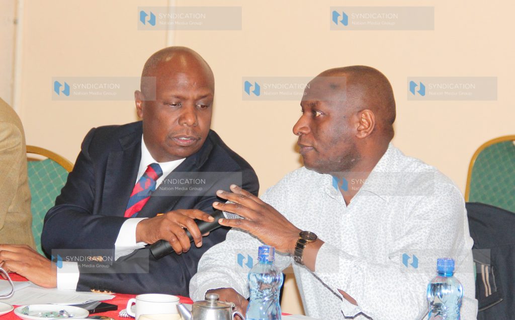 Bomet senator Charles Keter and his Baringo counterpart Gideon Moi
