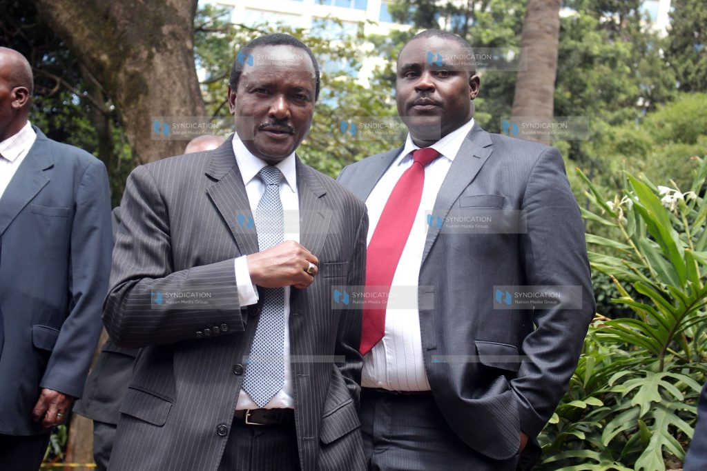 Kalonzo Musyoka and Cleophas Malala