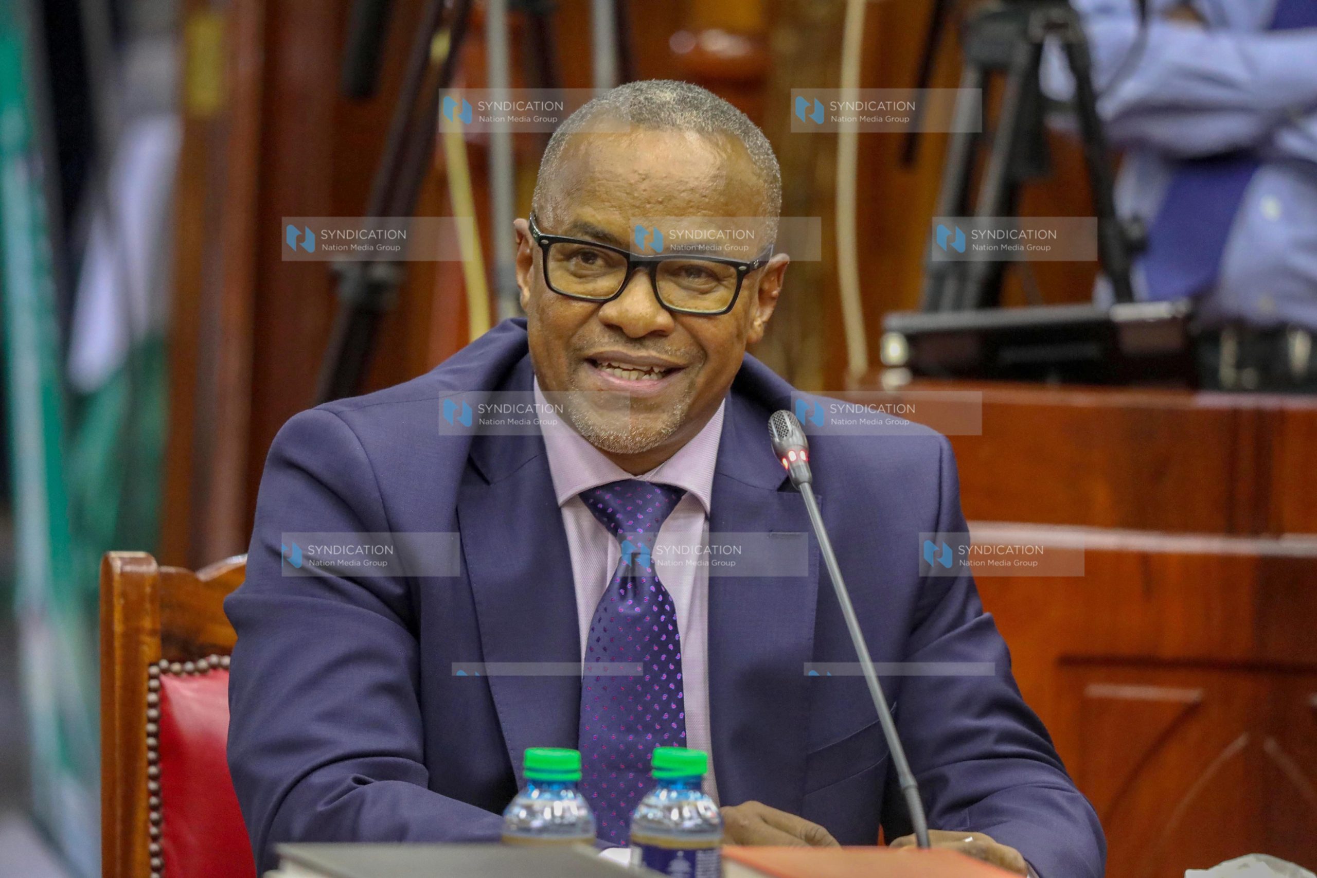 Cabinet Secretary nominee for lands, housing, and urban development Zacharia Njeru