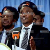 CORD politicians led by ODM Party chairman John Mbadi under the name ‘Firimbi Movement’