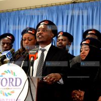 CORD politicians led by ODM Party chairman John Mbadi under the name ‘Firimbi Movement’