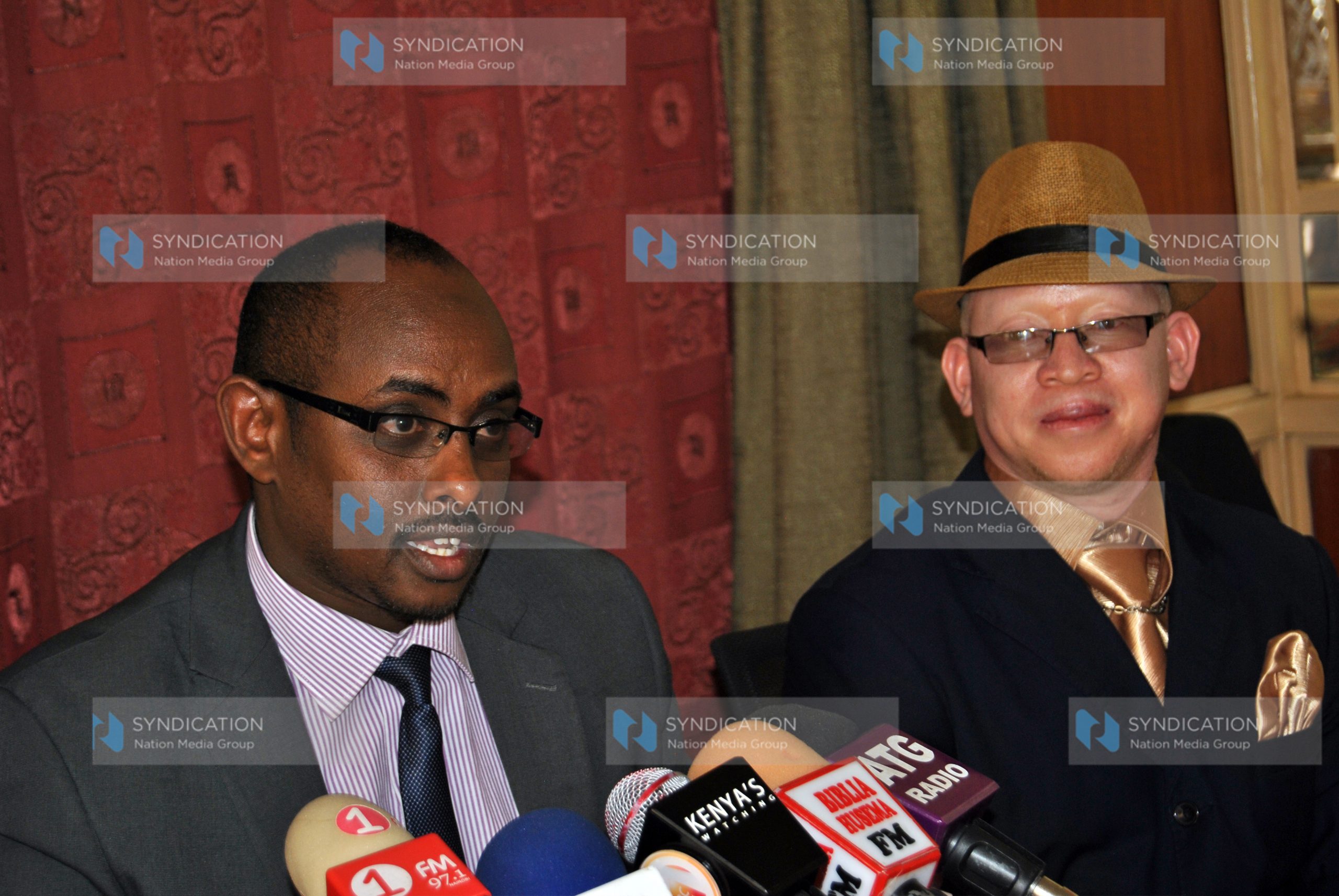 Young ODM MPs Mohammed Driye and Isaac Mwaura