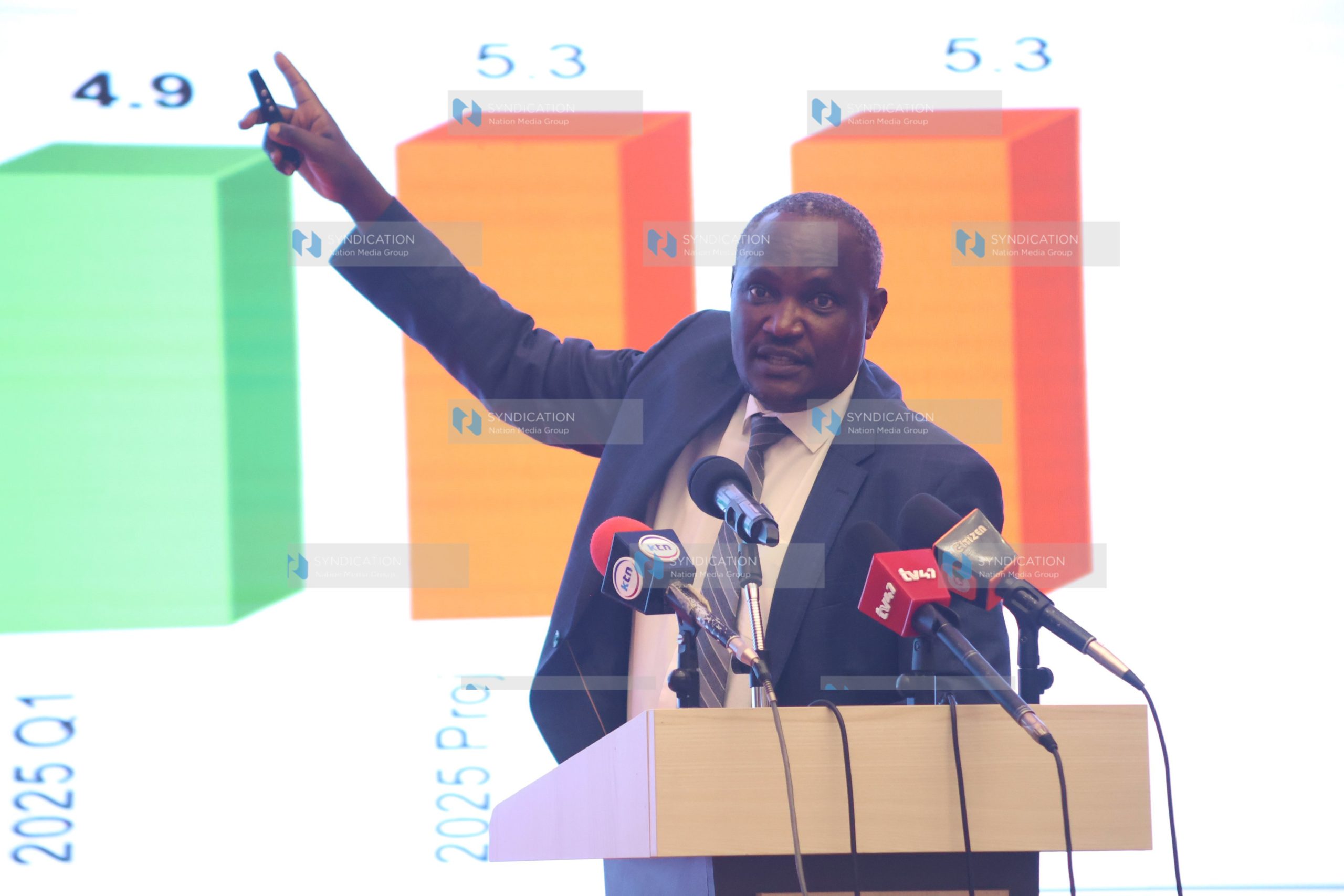 Cabinet Secretary for the National Treasury and Economic Planning John Mbadi