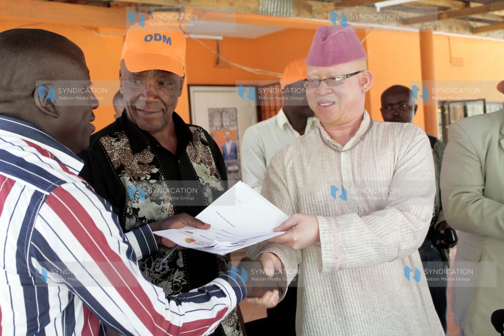 ODM party member Isaac Mwaura