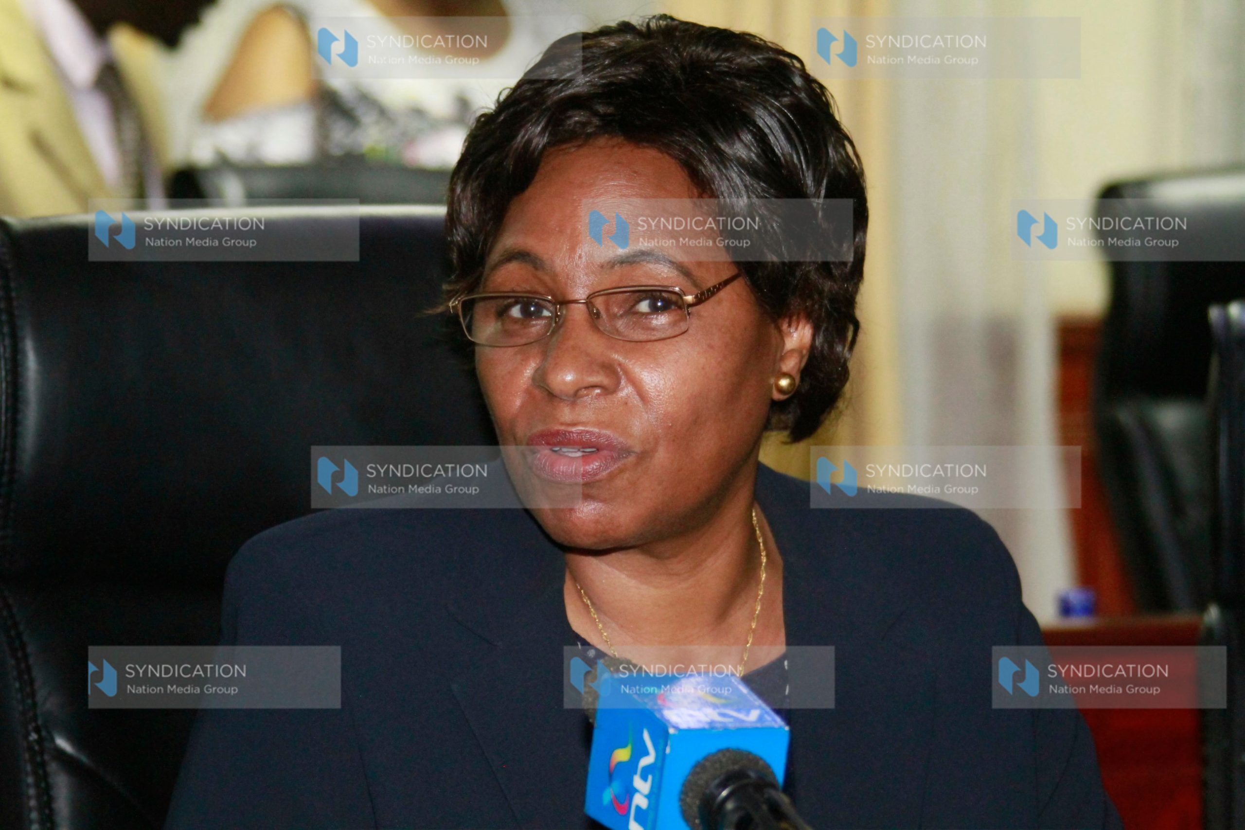 Ministry of Public Service, Youth and Gender Affairs Cabinet secretary Margaret Kobia