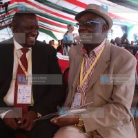 Kwale Governor and Council of Governors Vice Chairman Salim Mvurya and his Vihiga Counterpart Moses Akaranga
