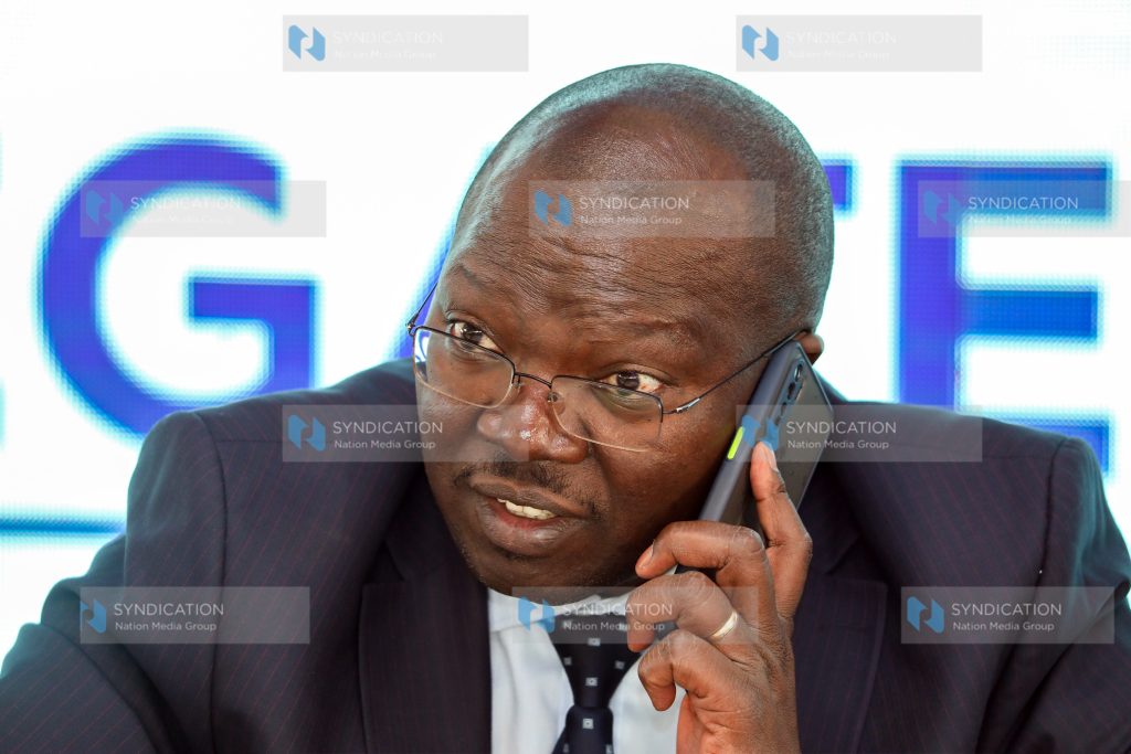 Cabinet Secretary for Cooperatives and Micro and Small Enterprise Simon Kiprono Chelugui
