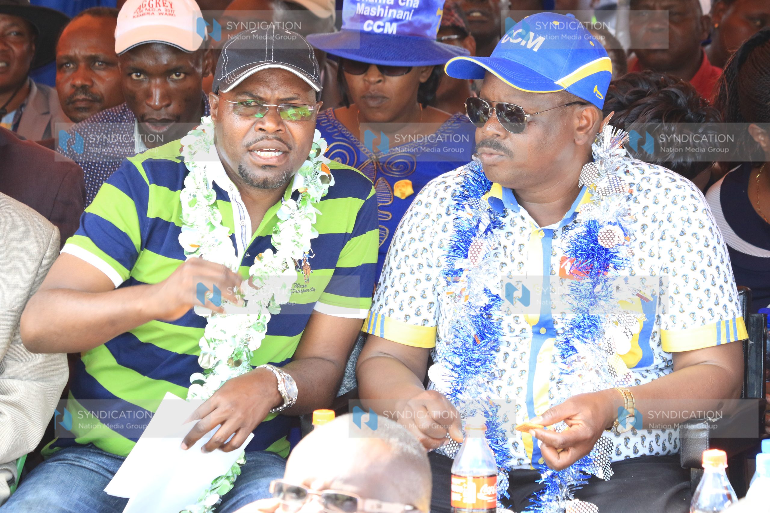 Chama Cha Mashinani (CCM) rally