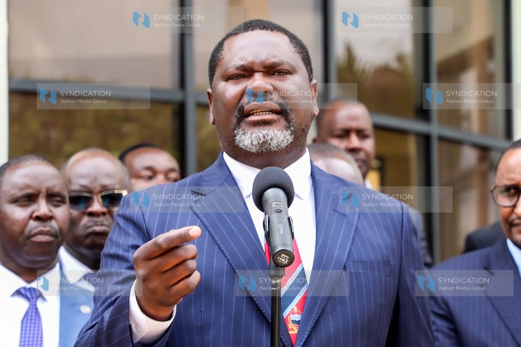 Public Service, human capital development and special programmes Cabinet Secretary Geoffrey Kiringa Ruku