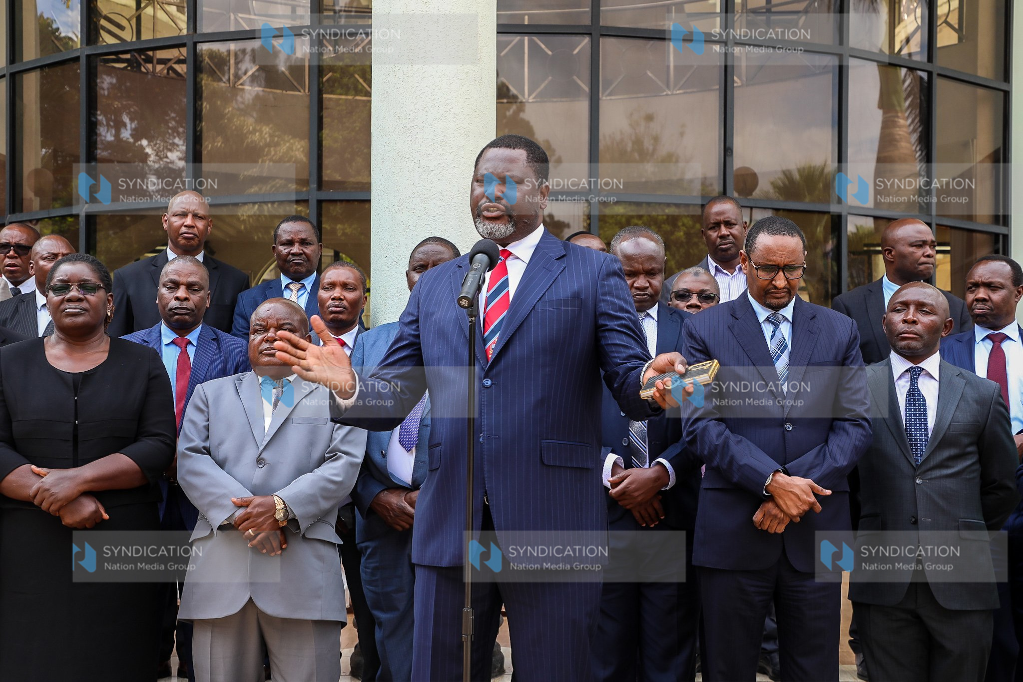 Public Service, human capital development and special programmes Cabinet Secretary Geoffrey Kiringa Ruku