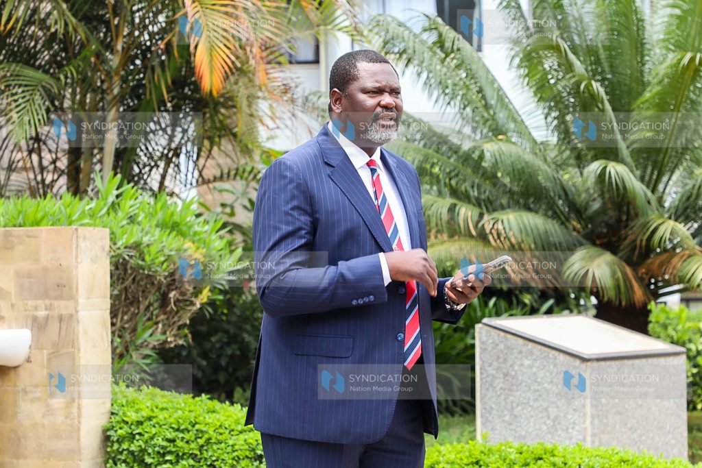 Public Service, human capital development and special programmes Cabinet Secretary Geoffrey Kiringa Ruku