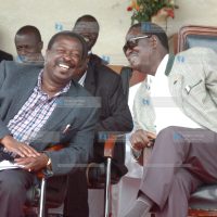 Prime Minister Raila Odinga and his Deputy Musalia Mudavadi