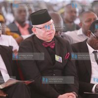 Nominated Senator Isaac Mwaura and Ruiri MP Simon King'ara Ng'ang'a