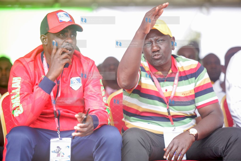 Kakamega Senator Cleophas Malala and the Deputy President