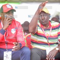 Kakamega Senator Cleophas Malala and the Deputy President