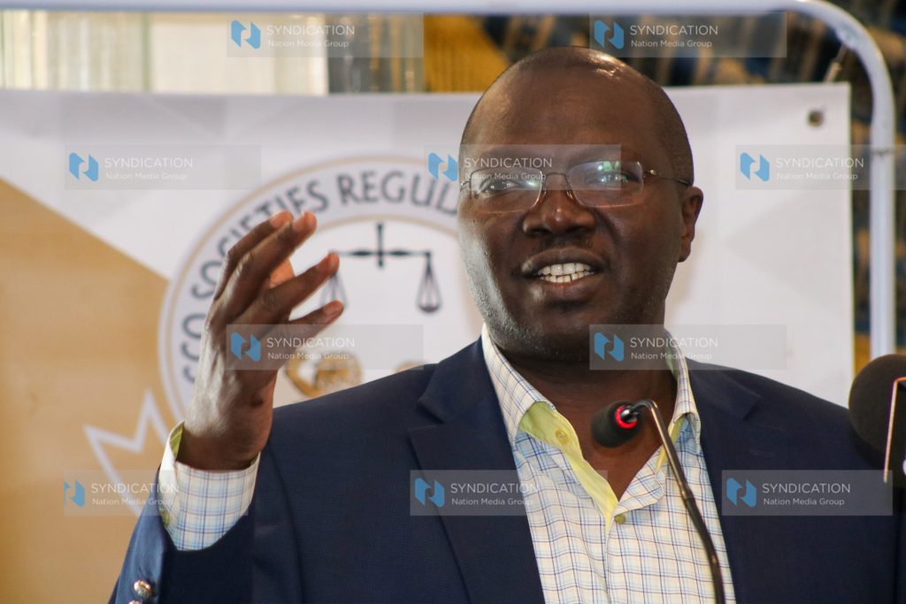 Cabinet Secretary (CS) for Cooperatives and Small and Medium-sized Enterprises (SMEs) Simon Chelugui