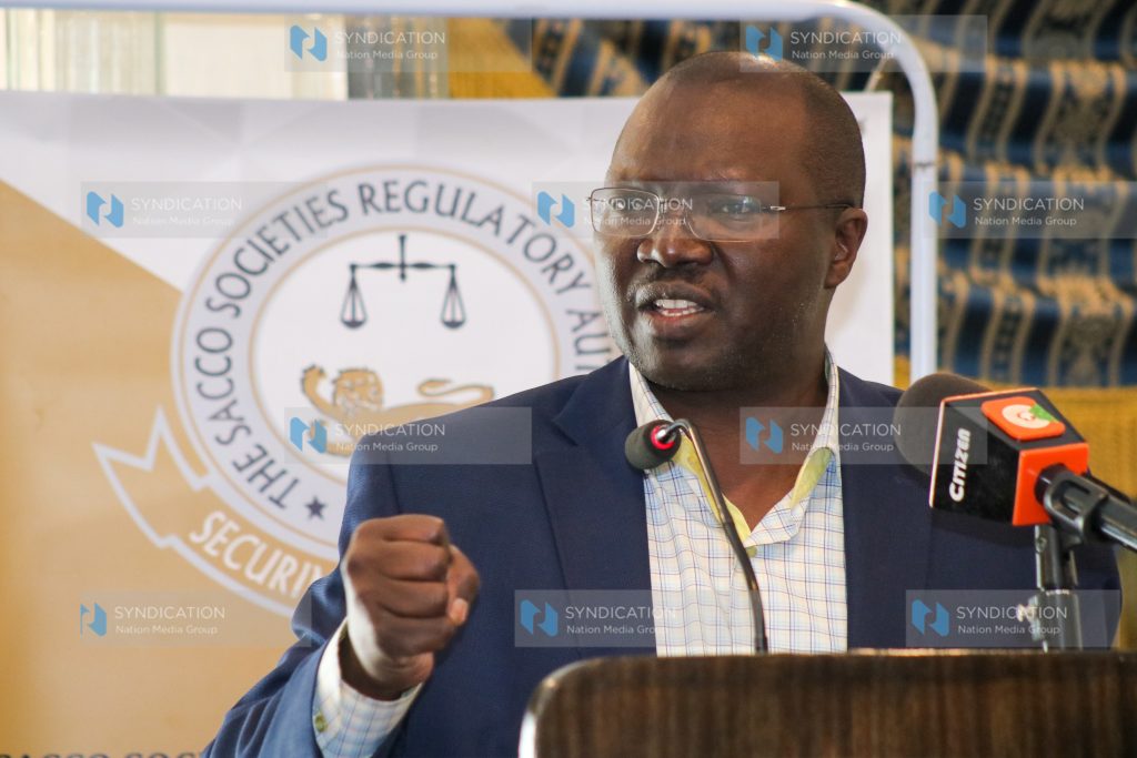 Cabinet Secretary (CS) for Cooperatives and Small and Medium-sized Enterprises (SMEs) Simon Chelugui