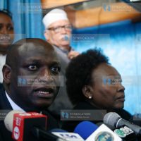 Jubilee senators led by Charles Keter (Kericho) and Beth Mugo (nominated)