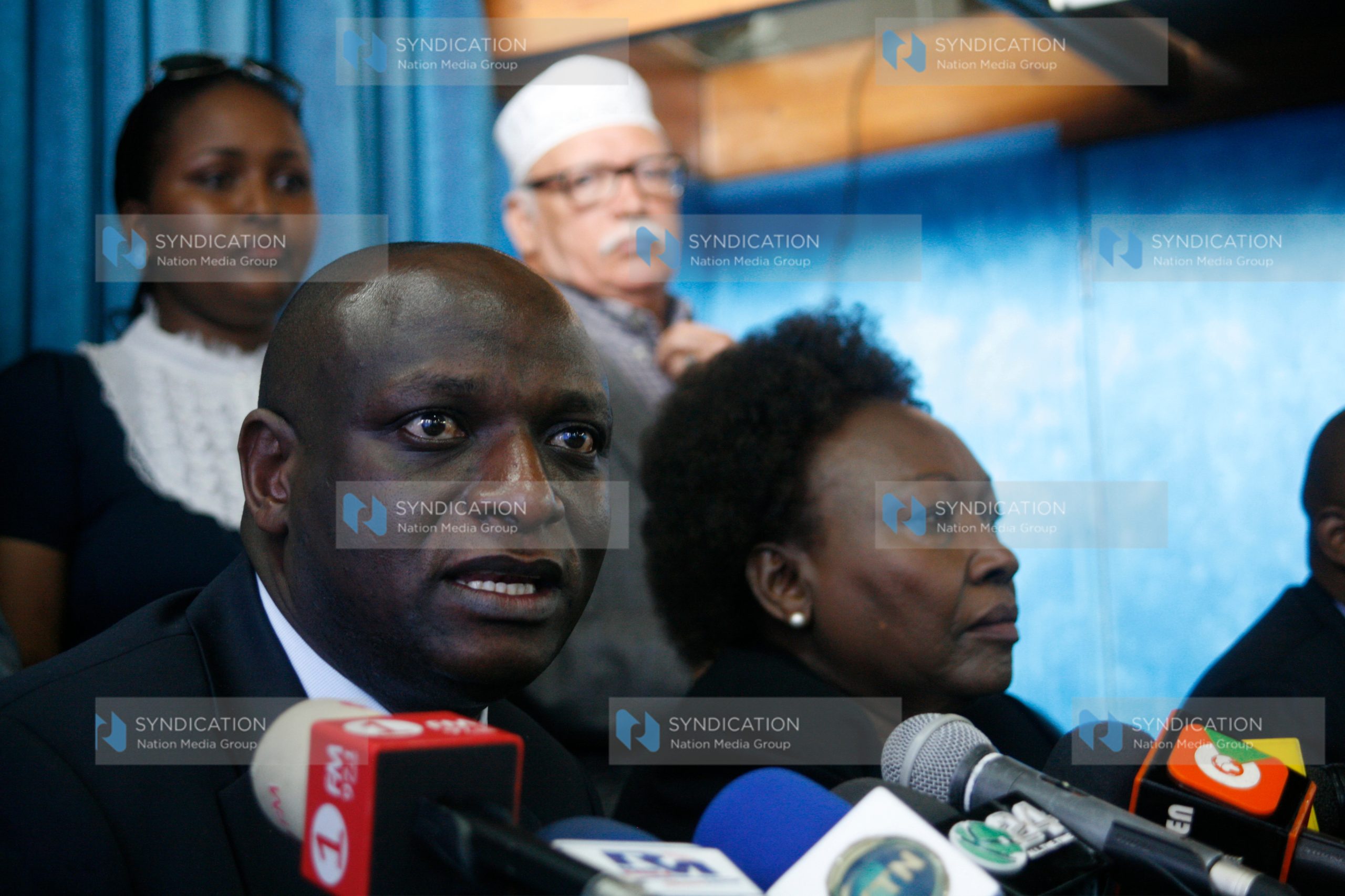 Jubilee senators led by Charles Keter (Kericho) and Beth Mugo (nominated)