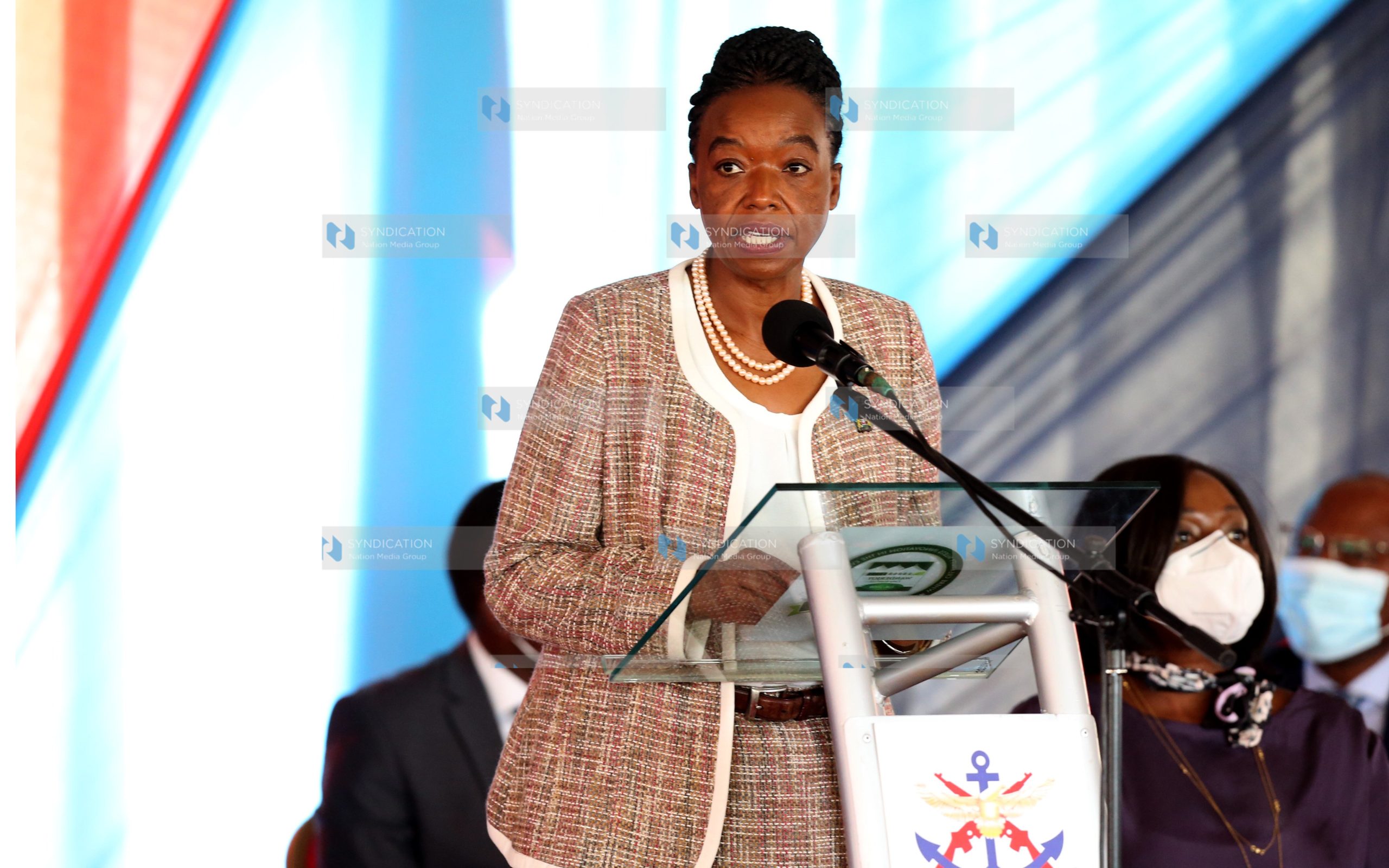 Defence Cabinet Secretary Monica Juma