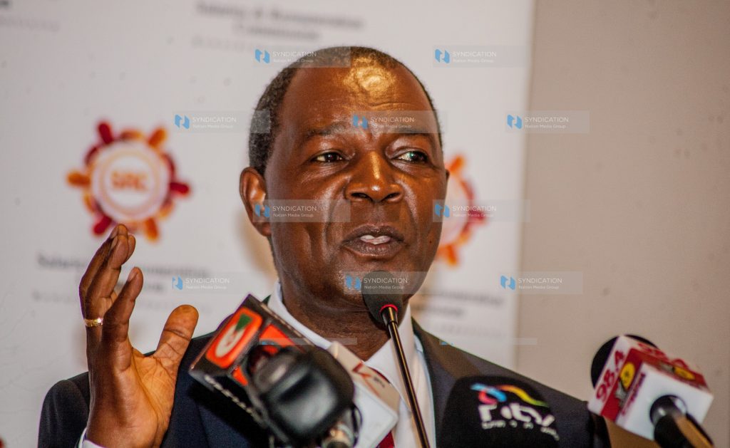 Treasury Cabinet secretary, Njuguna Ndung'u