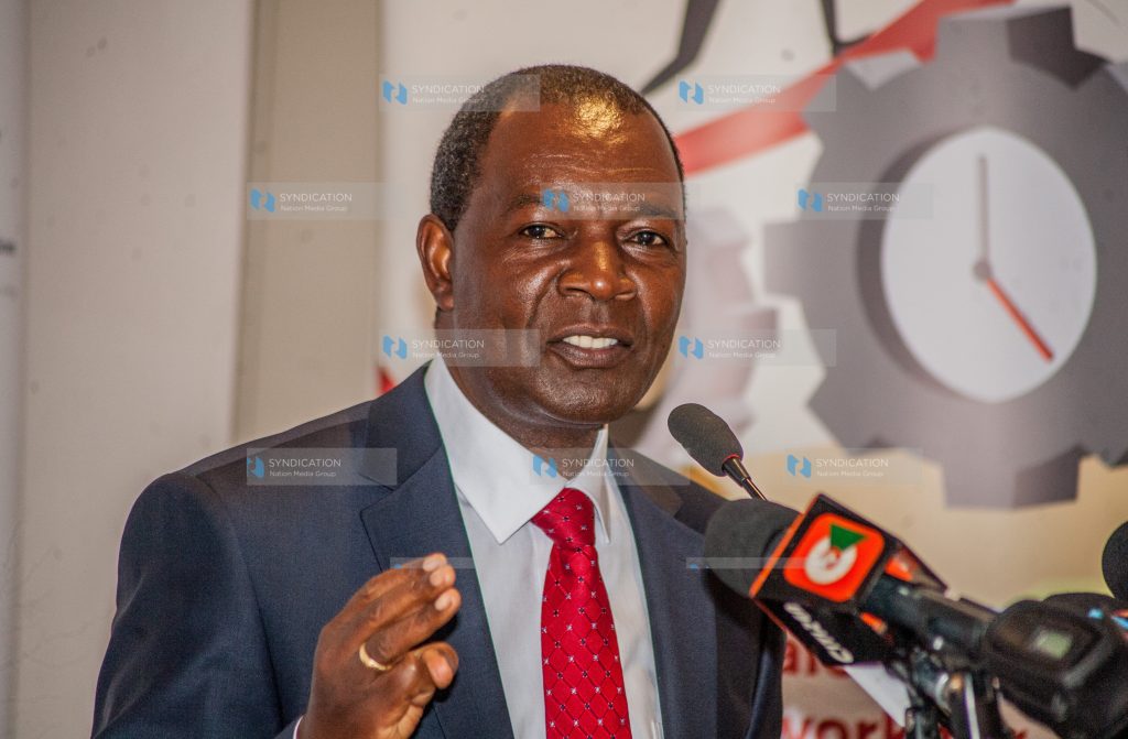 Treasury Cabinet secretary, Njuguna Ndung'u