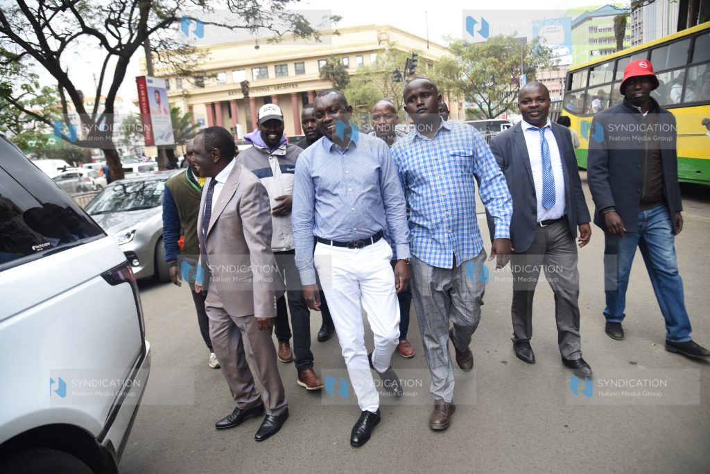 Kapseret MP Oscar Sudi, a close ally of President William Ruto