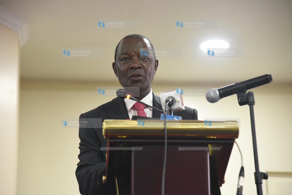 The National Treasury and Economic Planning Cabinet Secretary Prof. Njuguna Ndung'u