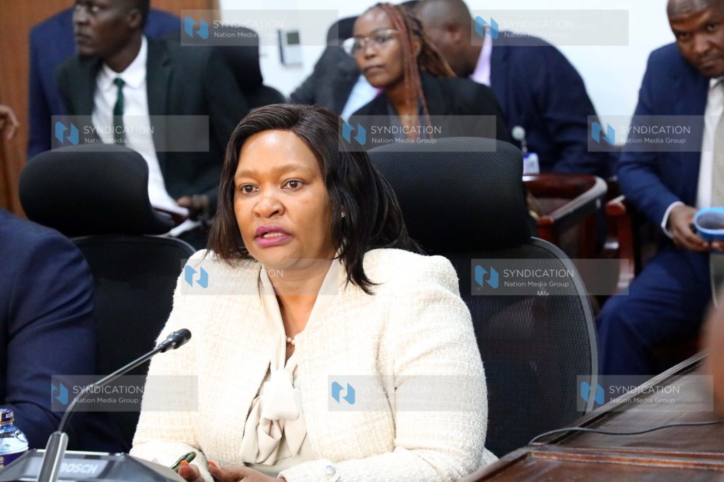 Cabinet Secretary for Tourism and Wildlife Rebecca Miano