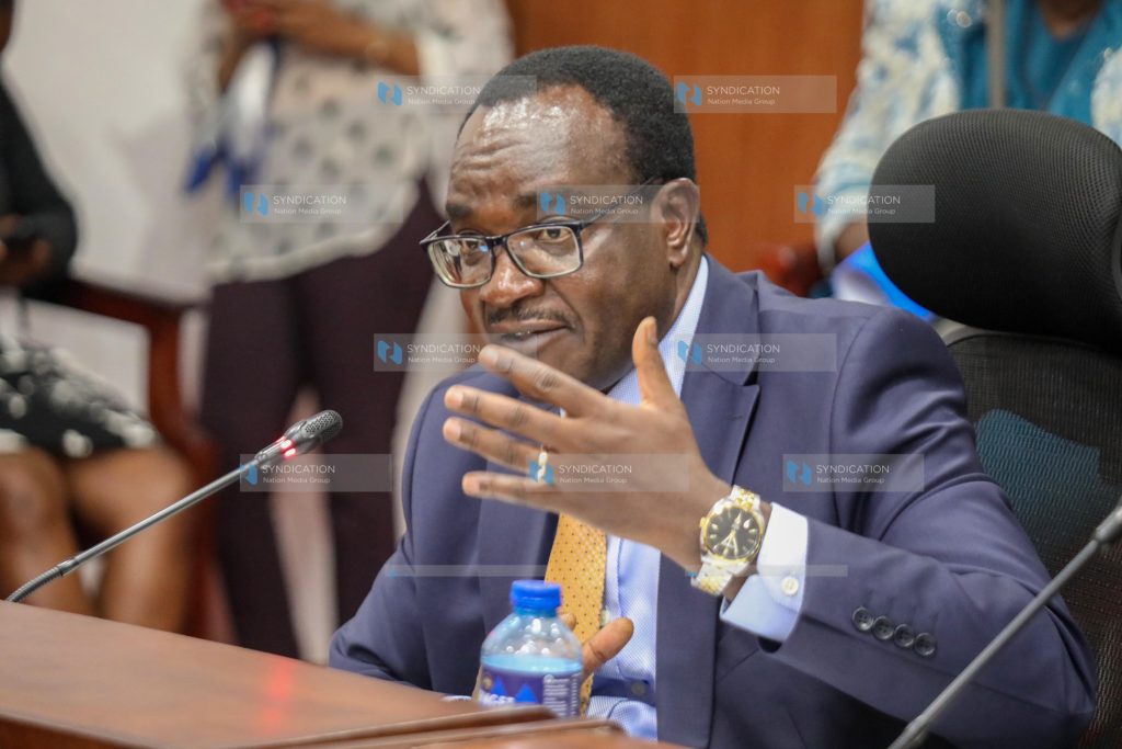 Education Cabinet Secretary Julius Migos Ogamba