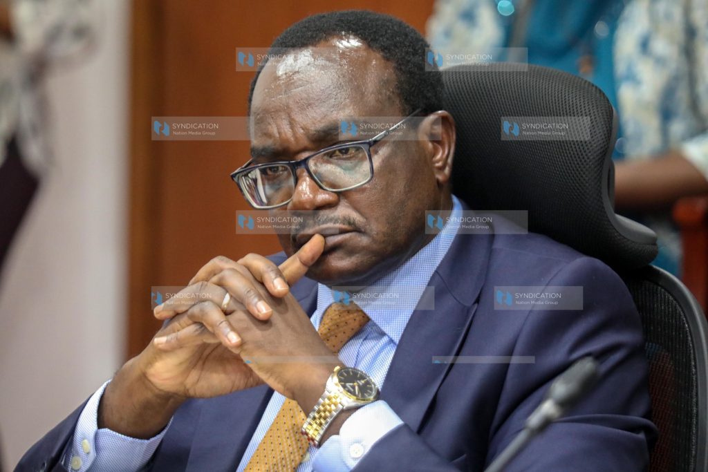 Education Cabinet Secretary Julius Migos Ogamba