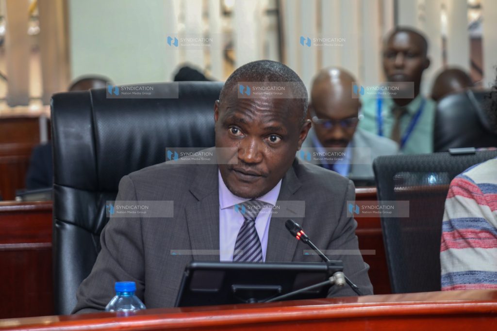 Cabinet Secretary for The National Treasury and Economic Planning John Ng'ongo Mbadi